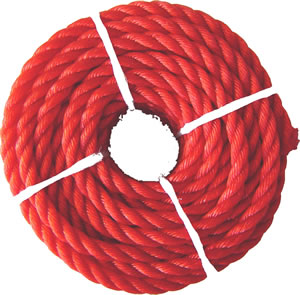 Red Poly Rope 8mm x 15m $7.65